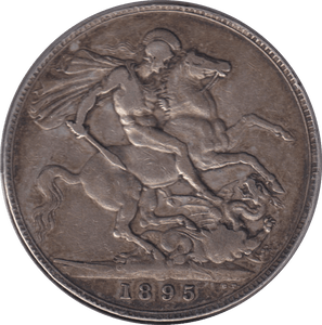 1895 CROWN (GF) - CROWN - Cambridgeshire Coins