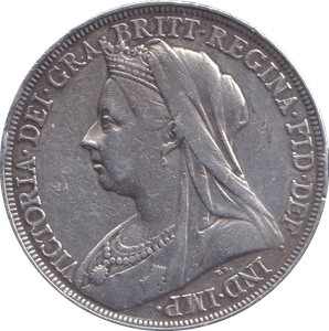1895 CROWN ( GVF ) - CROWN - Cambridgeshire Coins