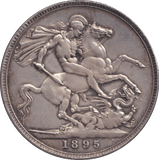 1895 CROWN ( GVF ) - WORLD COINS - Cambridgeshire Coins