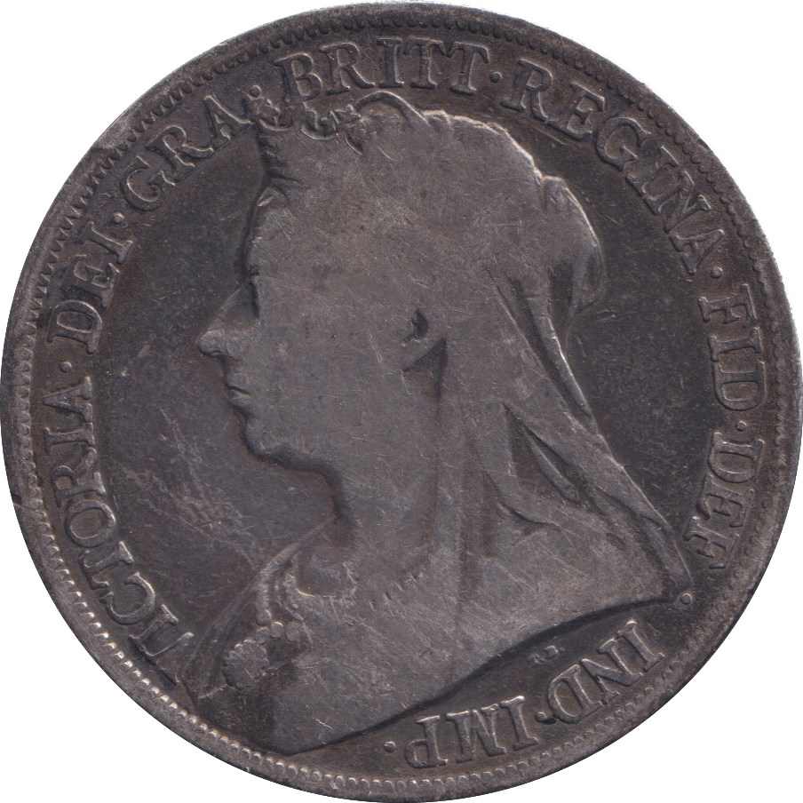 1895 CROWN ( NF ) - FLORIN - Cambridgeshire Coins