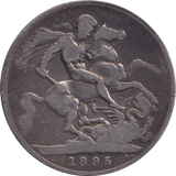 1895 CROWN ( NF ) - FLORIN - Cambridgeshire Coins
