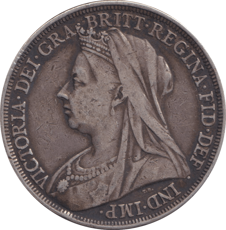 1895 CROWN ( VF ) 3 - CROWN - Cambridgeshire Coins