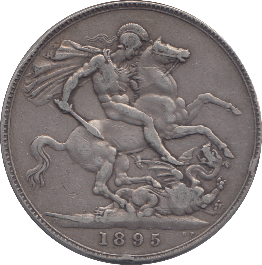 1895 CROWN ( VF ) - CROWN - Cambridgeshire Coins