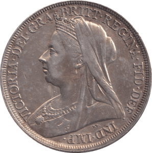 1895 CROWN ( VF ) LIX - CROWN - Cambridgeshire Coins