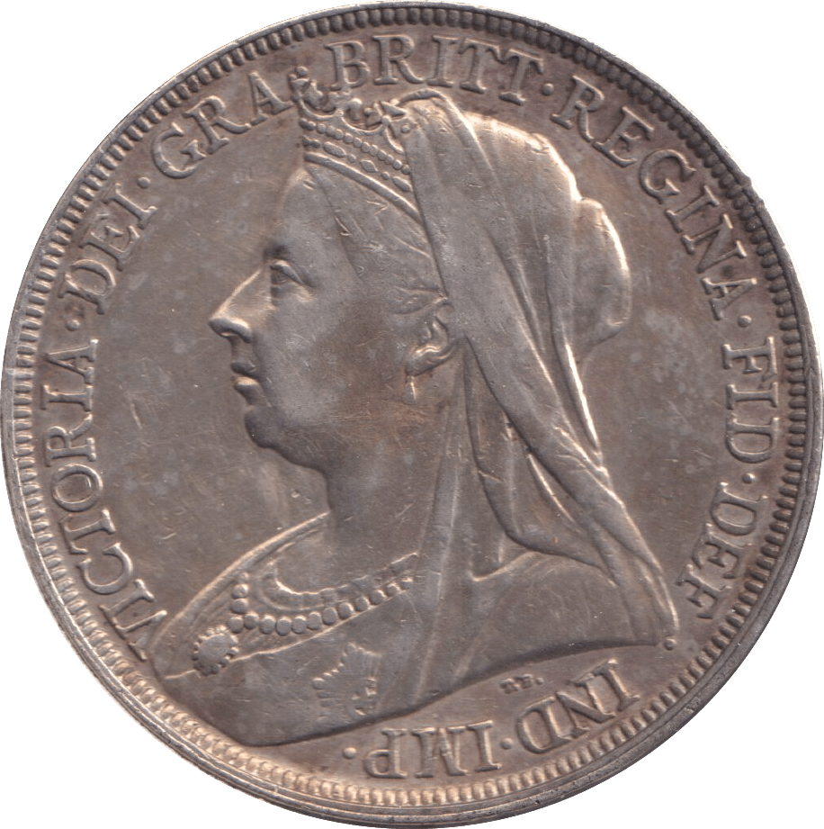 1895 CROWN ( VF ) LIX - CROWN - Cambridgeshire Coins