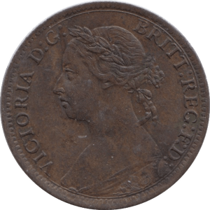 1895 FARTHING ( EF ) - Farthing - Cambridgeshire Coins