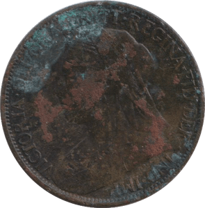 1895 FARTHING ( FAIR ) - FARTHING - Cambridgeshire Coins