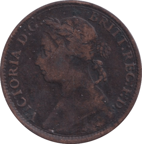 1895 FARTHING ( GF ) - FARTHING - Cambridgeshire Coins