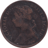1895 FARTHING ( GF ) - FARTHING - Cambridgeshire Coins