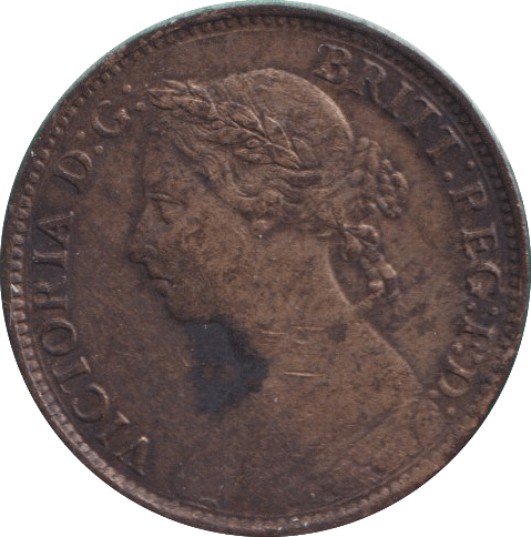 1895 FARTHING ( GF ) - FARTHING - Cambridgeshire Coins