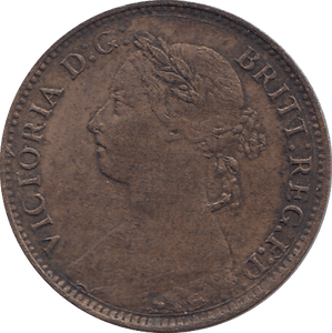 1895 FARTHING ( UNC ) - FARTHING - Cambridgeshire Coins