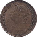 1895 FARTHING ( UNC ) - FARTHING - Cambridgeshire Coins