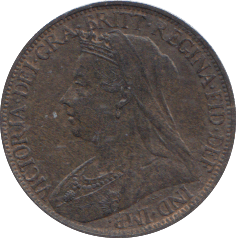 1895 FARTHING ( UNC ) - FARTHING - Cambridgeshire Coins