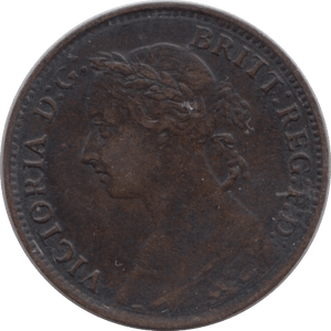 1895 FARTHING ( VF ) - Farthing - Cambridgeshire Coins