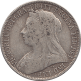 1895 FLORIN ( FINE ) - FLORIN - Cambridgeshire Coins