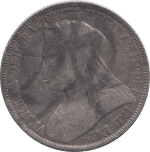 1895 FLORIN ( FINE ) - FLORIN - Cambridgeshire Coins