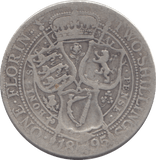 1895 FLORIN ( NF ) - FLORIN - Cambridgeshire Coins
