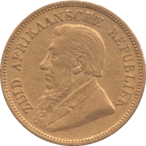 1895 GOLD HALF POND SOUTH AFRICA - GOLD WORLD COINS - Cambridgeshire Coins