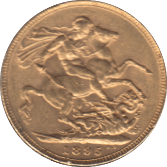 1895 GOLD SOVEREIGN ( EF ) - SOVEREIGN - Cambridgeshire Coins