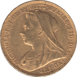 1895 GOLD SOVEREIGN ( EF ) - SOVEREIGN - Cambridgeshire Coins