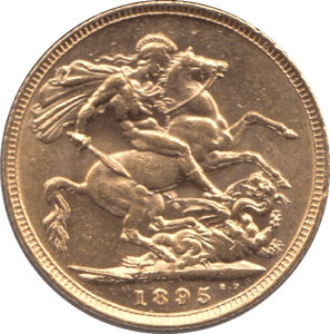 1895 GOLD SOVEREIGN ( UNC ) MELBOURNE MINT - SOVEREIGN - Cambridgeshire Coins