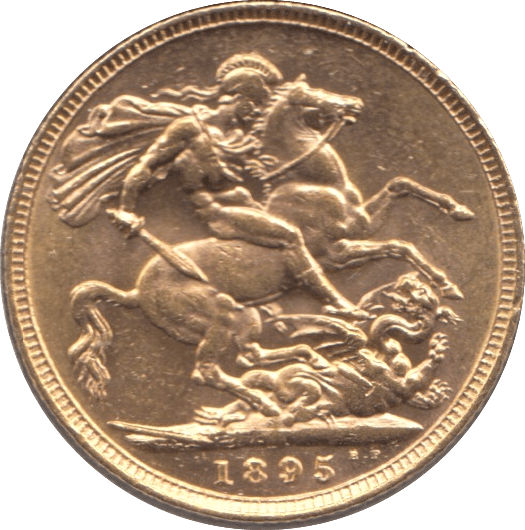 1895 GOLD SOVEREIGN ( UNC ) MELBOURNE MINT - SOVEREIGN - Cambridgeshire Coins
