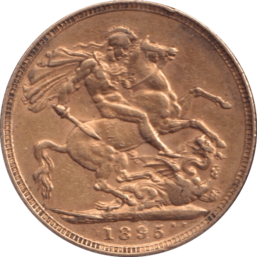 1895 GOLD SOVEREIGN ( VF ) - SOVEREIGN - Cambridgeshire Coins