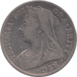 1895 HALF CROWN ( FINE ) - HALFCROWN - Cambridgeshire Coins