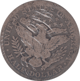 1895 HALF DOLLAR USA - WORLD COINS - Cambridgeshire Coins