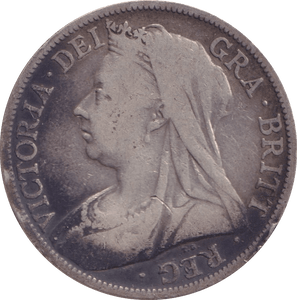 1895 HALFCROWN ( F ) - Halfcrown - Cambridgeshire Coins