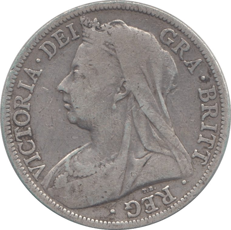 1895 HALFCROWN ( FINE ) 2 - HALFCROWN - Cambridgeshire Coins