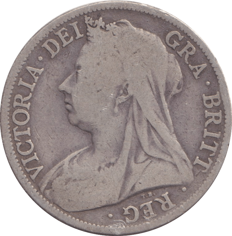 1895 HALFCROWN ( FINE ) 6 - HALFCROWN - Cambridgeshire Coins