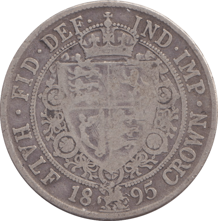 1895 HALFCROWN ( FINE ) 6 - HALFCROWN - Cambridgeshire Coins