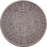 1895 HALFCROWN ( FINE ) 6 - HALFCROWN - Cambridgeshire Coins