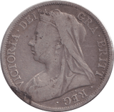 1895 HALFCROWN ( FINE ) - HALFCROWN - Cambridgeshire Coins