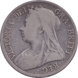 1895 HALFCROWN ( FINE ) - HALFCROWN - Cambridgeshire Coins