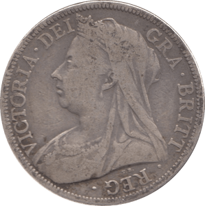 1895 HALFCROWN ( FINE ) - Halfcrown - Cambridgeshire Coins