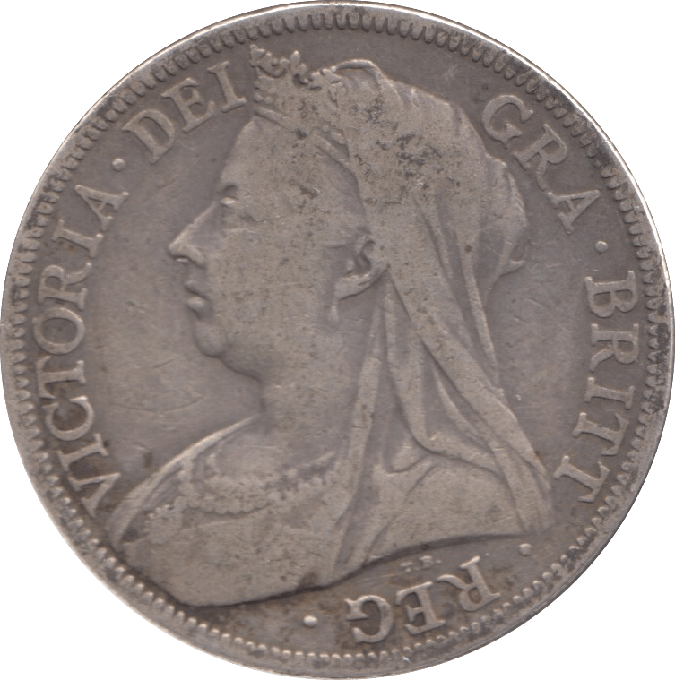 1895 HALFCROWN ( FINE ) - Halfcrown - Cambridgeshire Coins