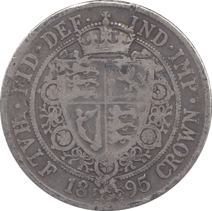 1895 HALFCROWN ( FINE ) - HALFCROWN - Cambridgeshire Coins