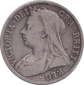 1895 HALFCROWN ( FINE ) - HALFCROWN - Cambridgeshire Coins