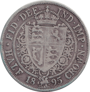 1895 HALFCROWN ( FINE ) - HALFCROWN - Cambridgeshire Coins