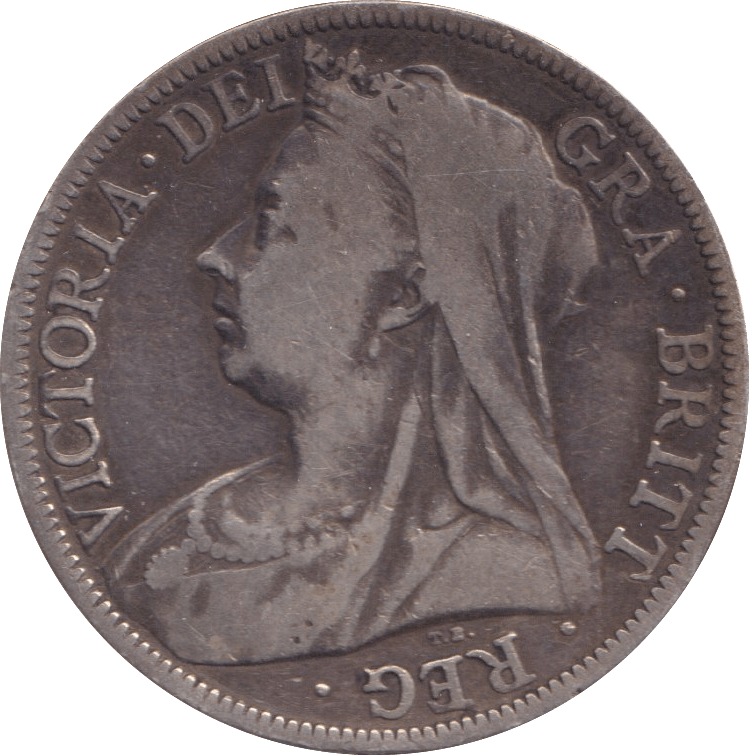 1895 HALFCROWN ( FINE ) - HALFCROWN - Cambridgeshire Coins