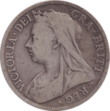 1895 HALFCROWN ( FINE ) - HALFCROWN - Cambridgeshire Coins