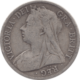 1895 HALFCROWN ( FINE ) - HALFCROWN - Cambridgeshire Coins