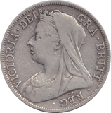 1895 HALFCROWN ( FINE ) - HALFCROWN - Cambridgeshire Coins