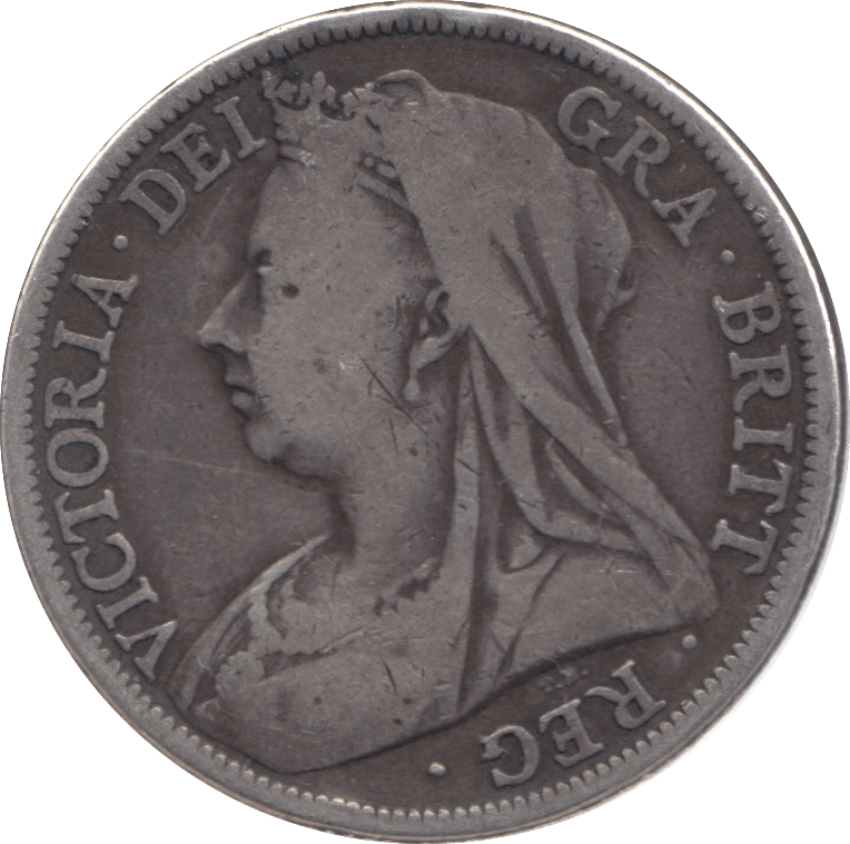 1895 HALFCROWN ( FINE ) - Halfcrown - Cambridgeshire Coins