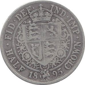 1895 HALFCROWN ( FINE ) - HALFCROWN - Cambridgeshire Coins