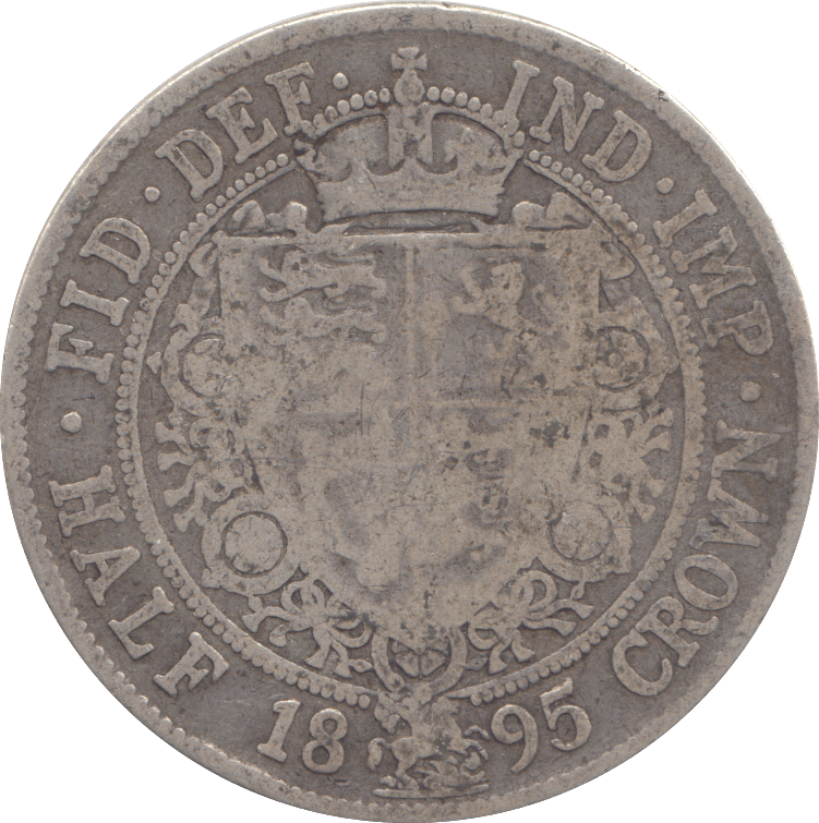 1895 HALFCROWN ( FINE ) - HALFCROWN - Cambridgeshire Coins