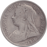 1895 HALFCROWN ( FINE ) - WORLD COINS - Cambridgeshire Coins