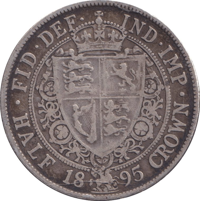 1895 HALFCROWN ( GF ) - HALFCROWN - Cambridgeshire Coins